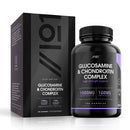 ALPHA01 Glucosamine & Chondroitin Complex - with MSM, Boswellia, Rosehip, Ginger & Turmeric - Made from Pasture Raised, Grass-Fed Bovine - Non-GMO, 180 Capsules