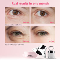 ANGEL SILK KOEC Electric Massage Eye Cream for Dark Circle, Firm and Smooth of Fine Lines, Tired Eye Refreshment with Gentle Vibration, for Anti-Wrinkle, Firming, Moisturizing