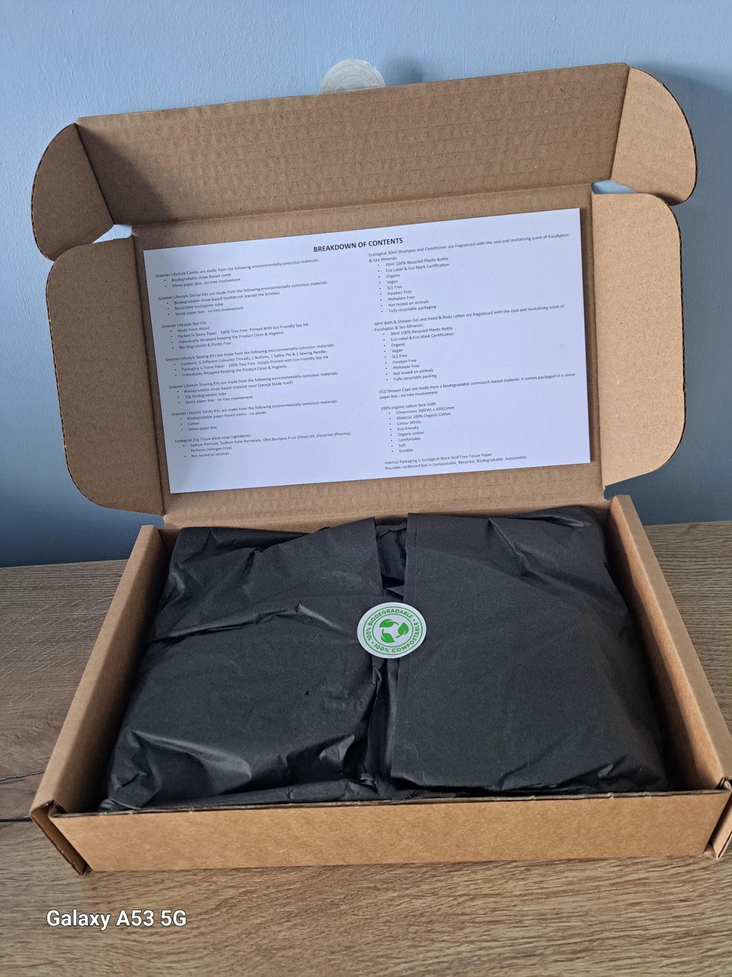 Generic Ecological Travel Essential Kit