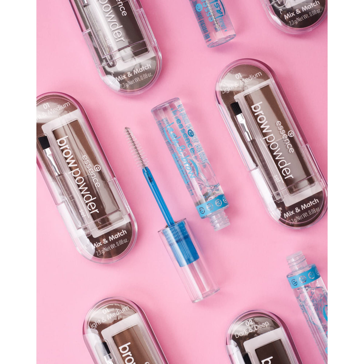 Essence Cosmetics essence Lash and Brow Gel Mascara – Transparent gel mascara for brows and lashes, provides definition and hold for a natural look,ideal for eye makeup, 3 pack (3x9 ml),