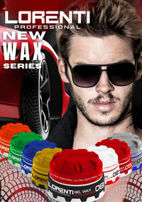 Lorenti Tokyo & Seoul Hair Styling Wax | Matte Clay Wax No Shine Strong Hold | No: 09 Brown Wax 150 ml