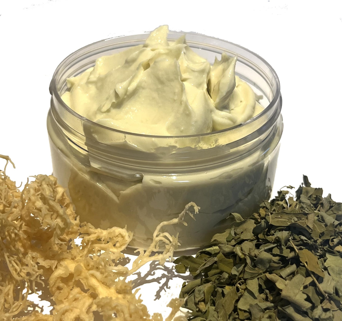 CocoaShea Body Creams | Vegan skincare | GENNI Raw Sea Moss Creams made with virgin Coconut, Argon, Advocado Oils, Shea and cocoa buttert for health, beauty and wellbeing | (Moringa)