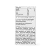 WILD NUTRITION Food-Grown® Endo Support | Magnesium & Iron for Energy Support | Ethically Sourced | Vitamin B6 & Zinc for Antioxidant & Immune Support - 60 Capsules