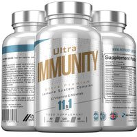 Ultra Premium Immune System Booster Supplement - Ultra Immunity | Immune System Support | Vitamin D, Vitamin C, Zinc, B12, Multivitamin 120 Capsules