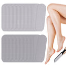 EBANKU 50 PCS Foot Files Reusable Stainless Steel Foot File Callus Remover Professional Abrasive Feet Rasp Foot Refill Pads Pedicure Sandpapers Replacement (Gray)