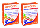 HealthAid Junior-VIT Chewable Multivitamins Pack of 2 x 30 Vegetarian Tablets (60 Tablets)