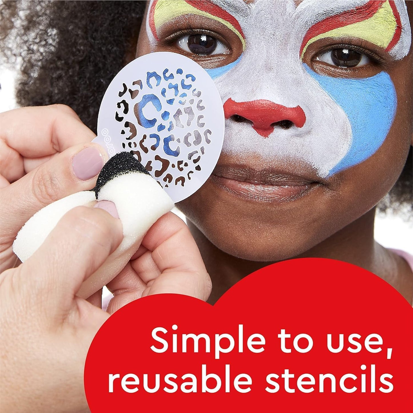 Snazaroo Ultimate Party Pack Face Paint Palette Kit for Kids and Adults, 8 Colours, 11pcs, Brush, Sponge, Guide, Water Based, Easily Washable, Non-Toxic, Makeup, Body Painting and Parties, for Ages 3+