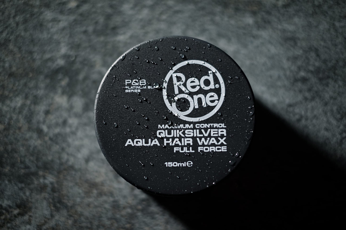 RedOne Hair Styling Aqua Wax Grey 150 ml | Firm Hold | Hair Gel Wax | Ultra Hold | Men & Women Hair Wax | Currant Scent | Maximum Control