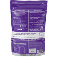 Ketosource® Pure Acacia Fibre | 0g Carbs | Zero Calories | Supports Fasting & Ketogenic Diet | Prebioitic Soluble Fibre Supplement | 500g Pouch