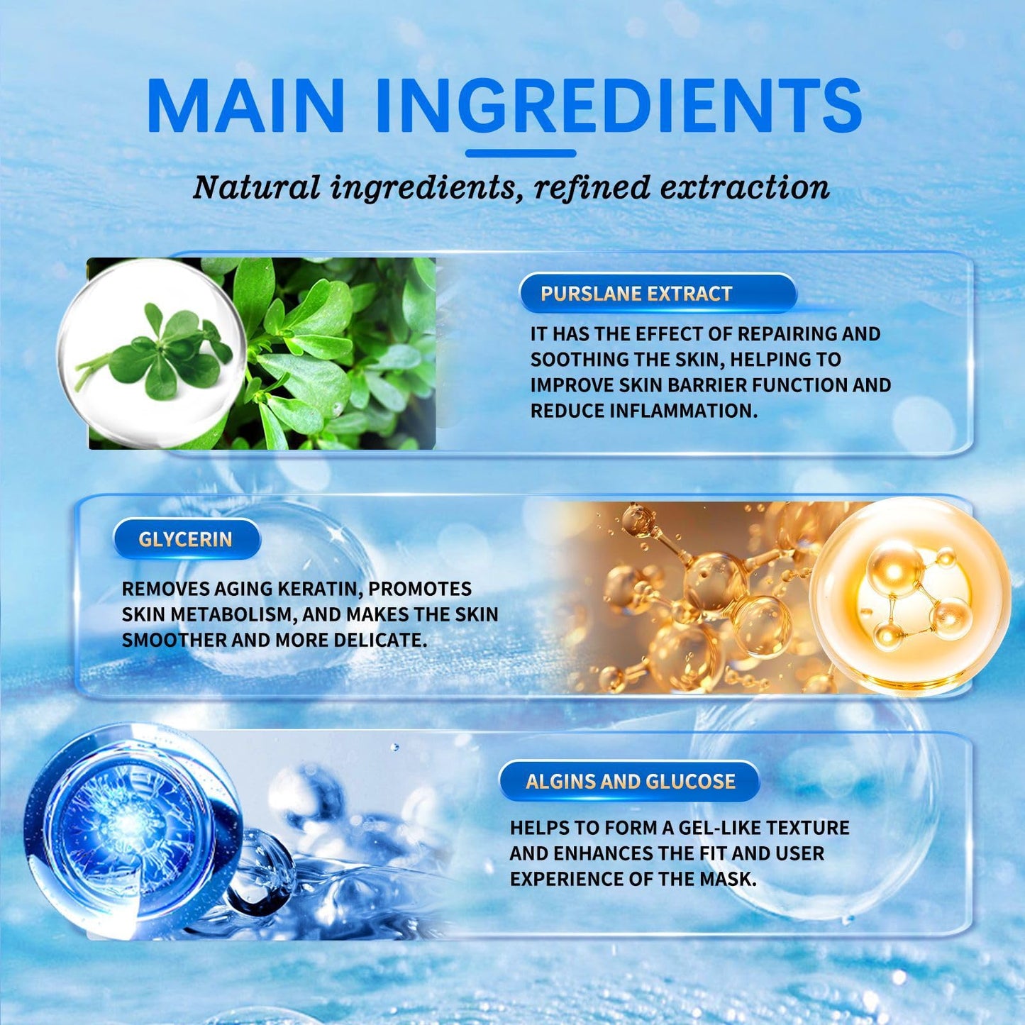 Generic 2pcs Hyaluronic Acid Powder Pure, Natural Hyaluronic Acid Powder for Face, DIY Low Molecular Face Mask, Micro Ingredients Facial Serum, Deep Hydrating & Smooths Wrinkles, 100g*2