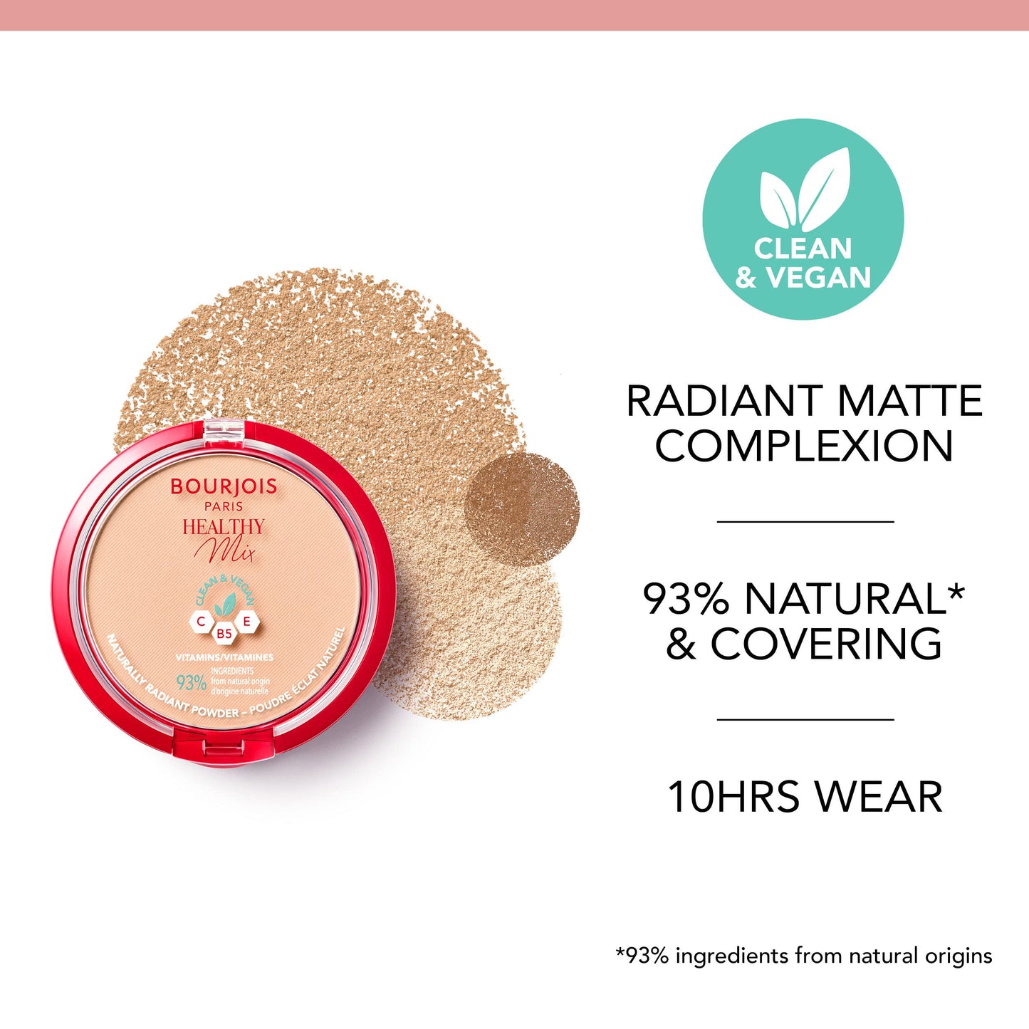 Bourjois Healthy Mix polvos Vanilla 02 10g
