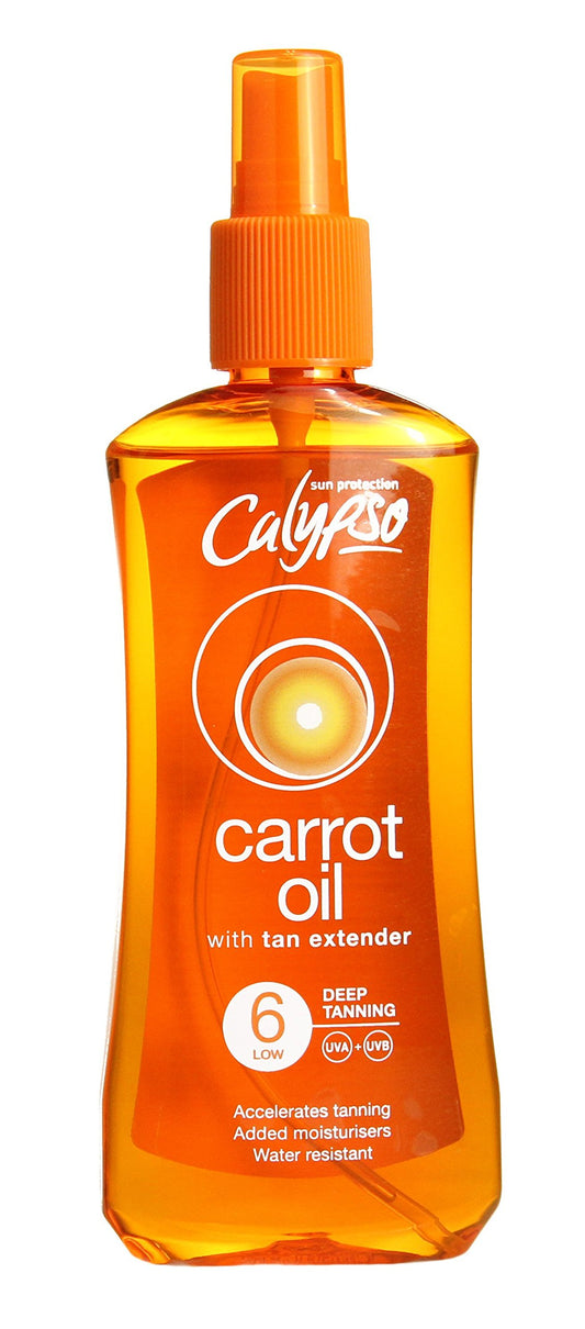 Calypso Carrot Oil with Tan Extender SPF6