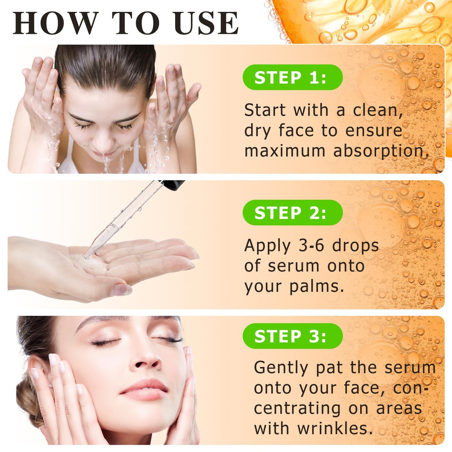 Generic Vitamin C Serum for Face Hyaluronic Acid Powerful 20% Vit C Serum for Dark Spots, Wrinkles & Fine Lines Anti Aging, Collagen Boosting & Skin Brightening Facial Serum Skin Care Women/Men 60ml