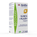 SynBio Premium+ - Recovery - Illness + Injury Support | 60 Vegan Capsules | Boost Your Immunity Recovery Time with a Comprehensive Formula | Free from Gelatine, Gluten, Nut/Peanut