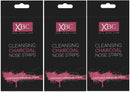 XBC Cleansing Charcoal Nose Strips (3 x 6 Pack) Xpel Blackhead Removal Patches
