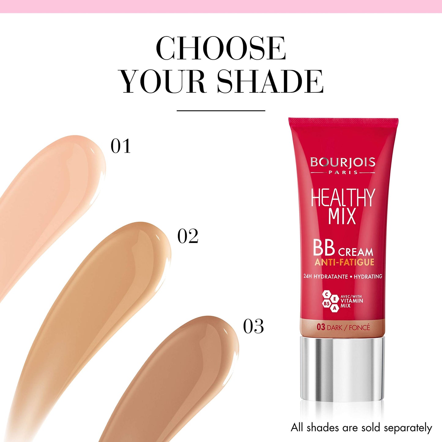 Bourjois Healthy Mix Bb Cream 30ml, 03 Dark