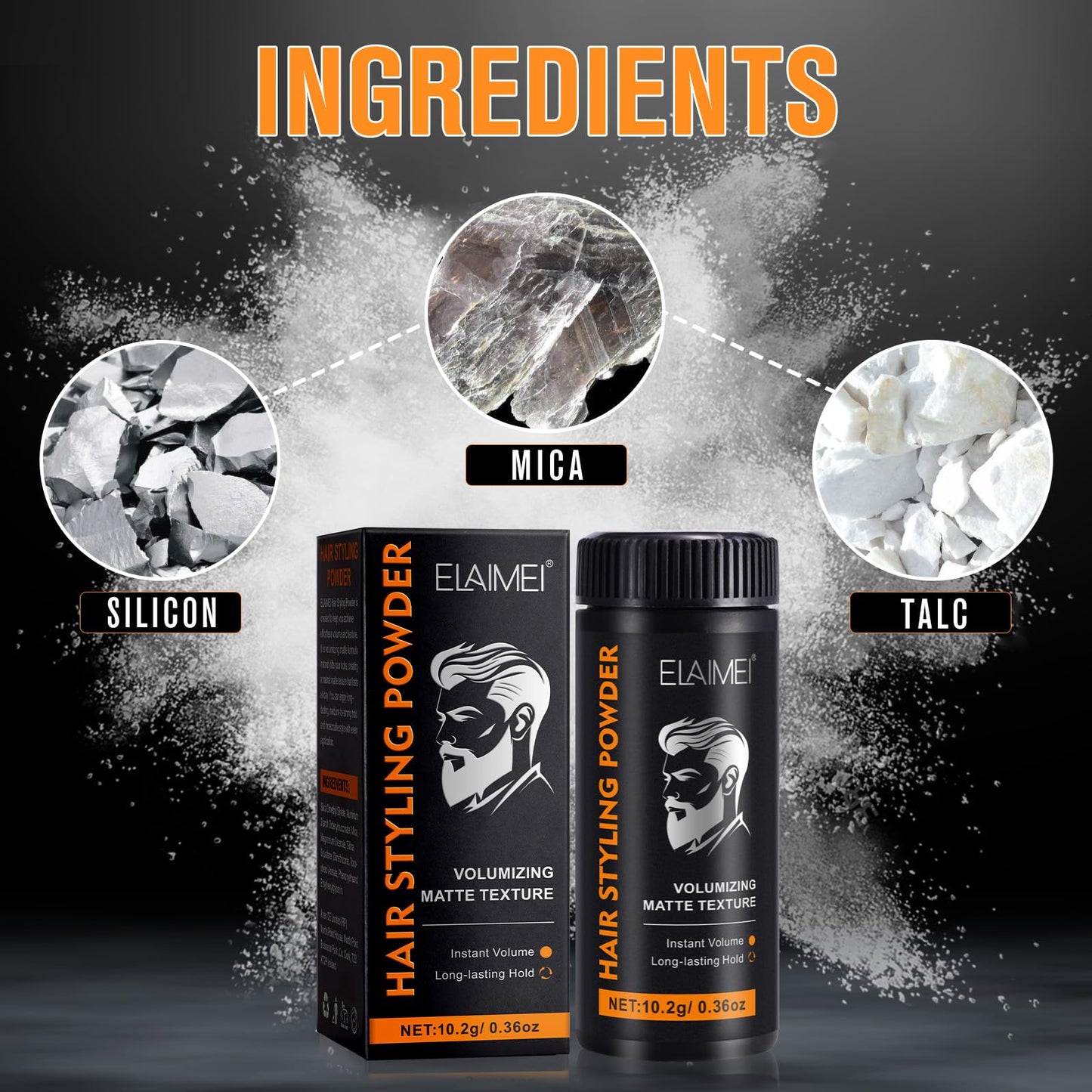 Generic Hair Powder, Hair Styling Texturizing Powder, Deluxe Hair Styling Powder, Natural Matte, Adds Texture And Volume To Hair, Volumizing Texture 10g