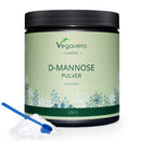 Pure D-Mannose Powder Vegavero® 250g | NO Additives, Lab-Tested | 100% Naturally Sourced from Corn | Scoop Included | Vegan