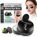 CGBOOM Under Eye Patches, Collagen Under Eye Mask, Dark Circles Under Eye Treatment, Puffy Eyes Bags Under Eyes Removal, Anti-Aging, Reduce Wrinkle, Skincare, Hydrating - 30 Pairs (Bamboo Charcoal)