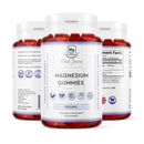 Magnesium Gummies 1000MG - Vegan 1 Month Supply - Berry Flavour - High Strength Magnesium Gummies - Magnesium Supplements, 30 Count (Pack of 1)