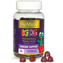 Bio Mirco Kids Triple Immunity Complex, Immune Boosting Gummies for Kids, Vitamin C, Zinc and Elderberry, 60 Gummies – 2 Month Supply, Elderberry Flavour, Great Tasting,Support Immunity and Overall Wellness