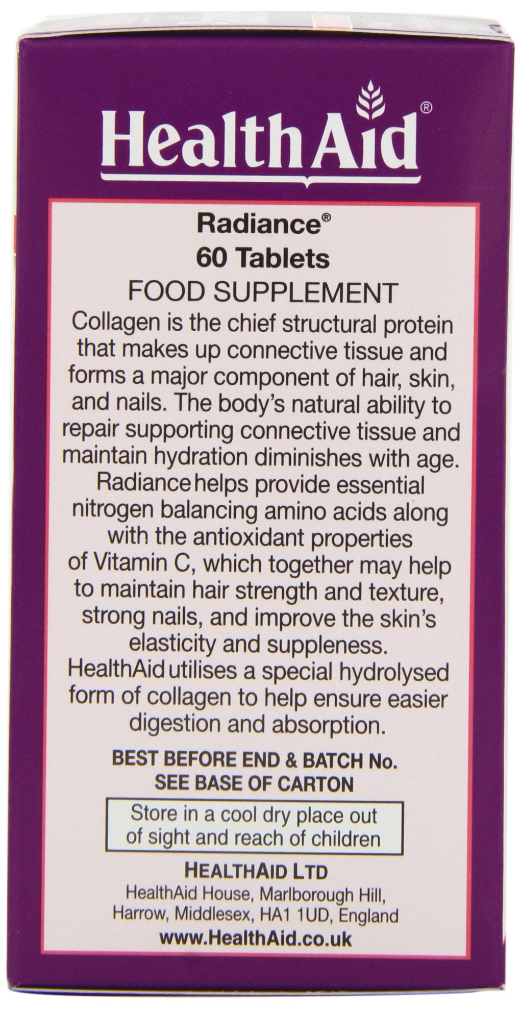 HealthAid Radiance - 60 Tablets