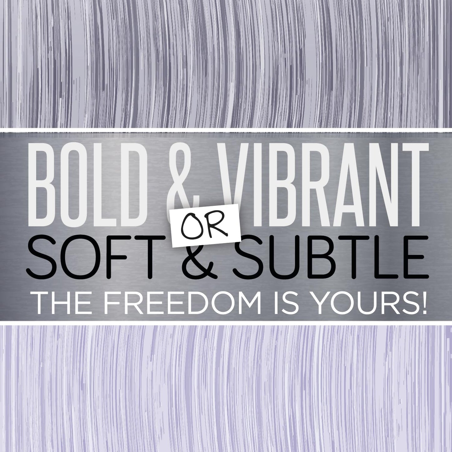Knight & Wilson Colour-Freedom Gloss Pro 150ml Misty Grey Semi-Permanent Hair Colour - Ultra-Vibrant Vegan Colour Mask with PurePlex | Ammonia Free Colour Lasts Up To 6-10 Washes