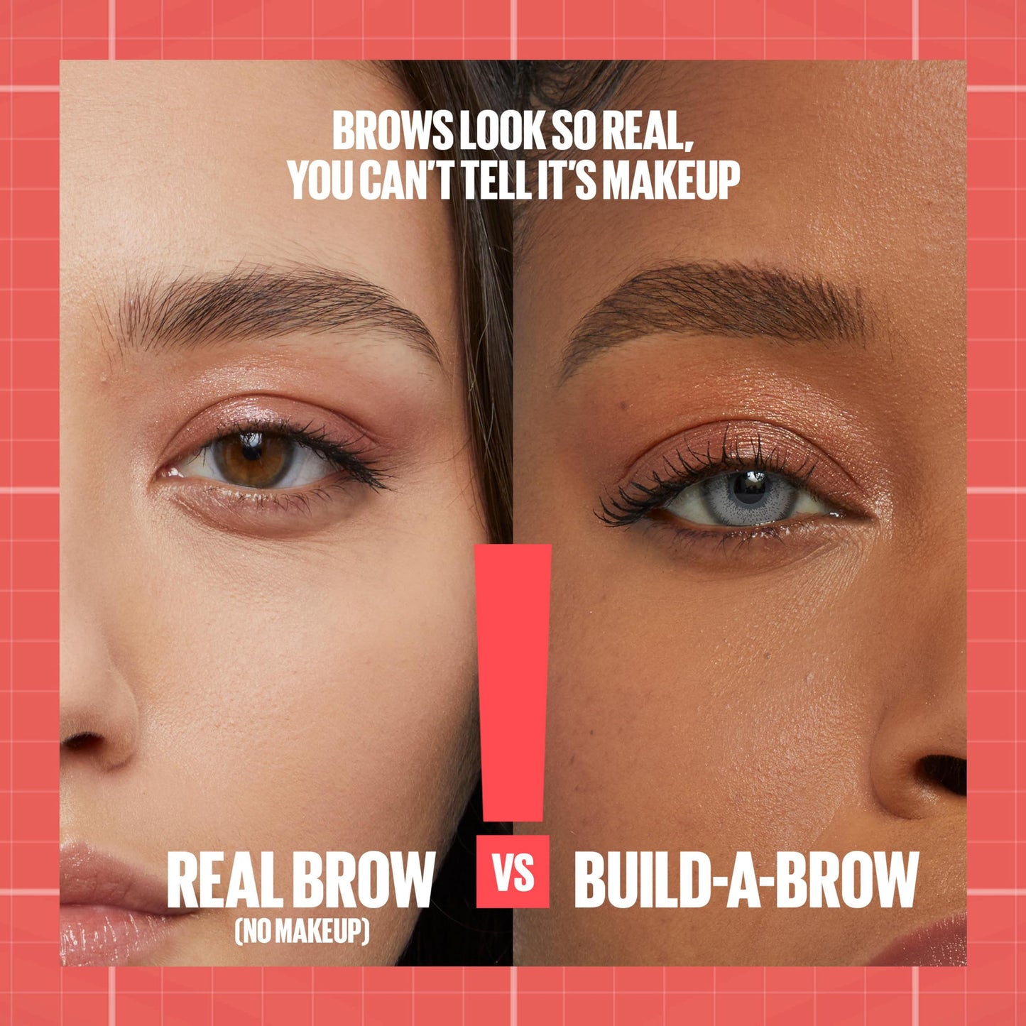 Maybelline New York, Build A Brow: 2 in 1 Brow Pen + Sealing Gel, Real-looking, Fuller Brows, Waterproof, Sweat- & Smudge-resistant, 24H Wear, Vegan Formula, Shade 257: Medium Brown