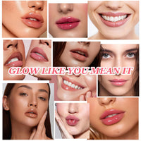 BoloShine 6pcs Plumping Lip Gloss Tinted, Fruit Flavoured Moisturizing Lip Oil Long Lasting Nourishing Lipgloss, Liquid Hydrating Lip Plumper Tube Cosmetic for Women