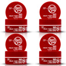 Redone RedOne Hair Styling Aqua Wax Red 4x 150 ml | Edge Control | Hair Gel Wax | Ultra Hold | Strawberry Scent | Men & Women Hair Wax | Maximum Control