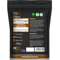 Lions Mane Mushroom Supplement 10,000mg - 120 Capsules Vegan High Strength 20:1 Extract � Lions Mane Capsule Not Powder or Tablets Made in The UK by PROELITE