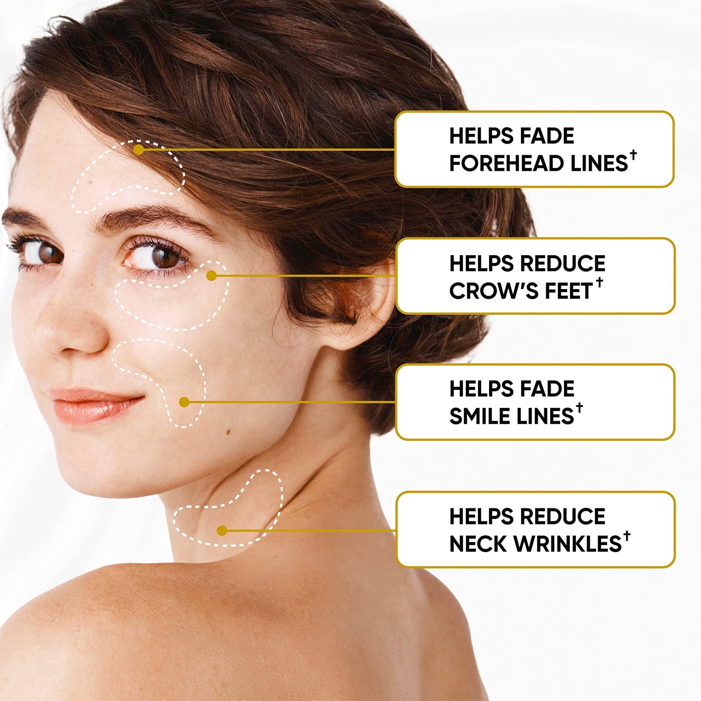 Lorelis Lab 24k Gold Eye Masks for Puffy Eyes and Dark Circles - Anti-Aging, Moisturizing Effect - Under Eye Patches with Collagen, Hyaluronic Acid for Eye Bags, Fine Lines, Wrinkles - Under Eye Masks, 30 Pairs