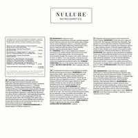 Hyaluronic Acid Nullure I Anti-Aging · Hydration · Skin Tone I Vegan Formula I - Hyaluronic Acid + Spirulina + Chlorella + Vitamin B3 + Black Radish + Grapefruit - 120 Capsules (2 Months)