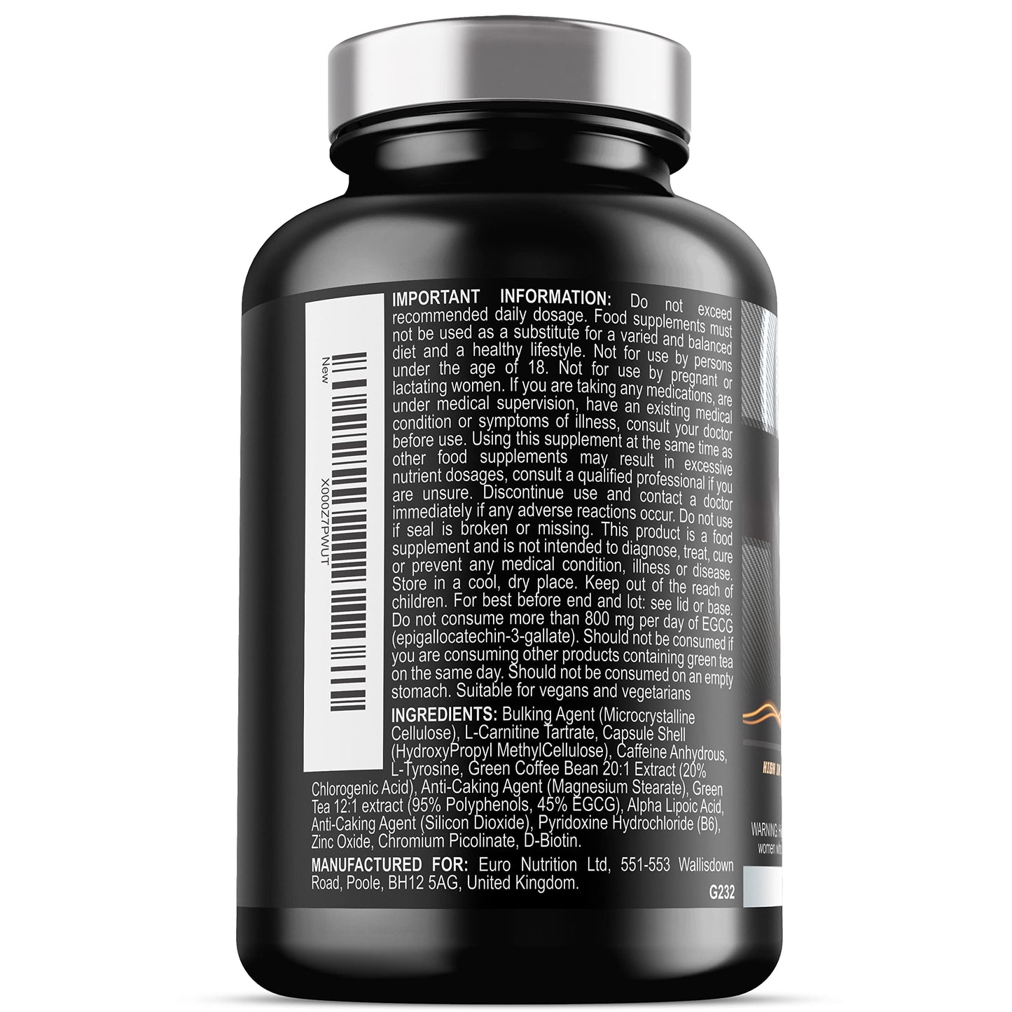 Iron Labs Nutrition Iron Labs T5 Xtreme for Men and Women – Keto Diet Friendly – Plus Green Tea Extract, L Carnitine and Caffeine – High in Chromium for Macronutrient Metabolism – 180 Vegetarian Capsules