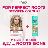 L'Oréal Paris Excellence Crème Permanent Hair Dye, Radiant At-Home Hair Colour with up to 100% Grey Coverage, Pro-Keratin, Up to 8 Weeks of Colour, 8.12 Natural Frosted Beige Blonde