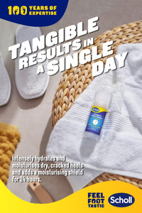 Scholl Severe Cracked Heel Repair Restoring Balm, to repair Very Dry and Cracked Heels, Intensely Moisturising for Healthy Feet with 25% Urea, Epsom Salts and Essential Oils
