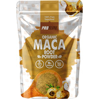 Organic Maca Root Powder 500g Supports Immunity | Premium Macaroot Superfood Super Greens Performance & Endurance Powder | Vegan Pure Peruvian Zero Additives Maca Powder by PROELITE