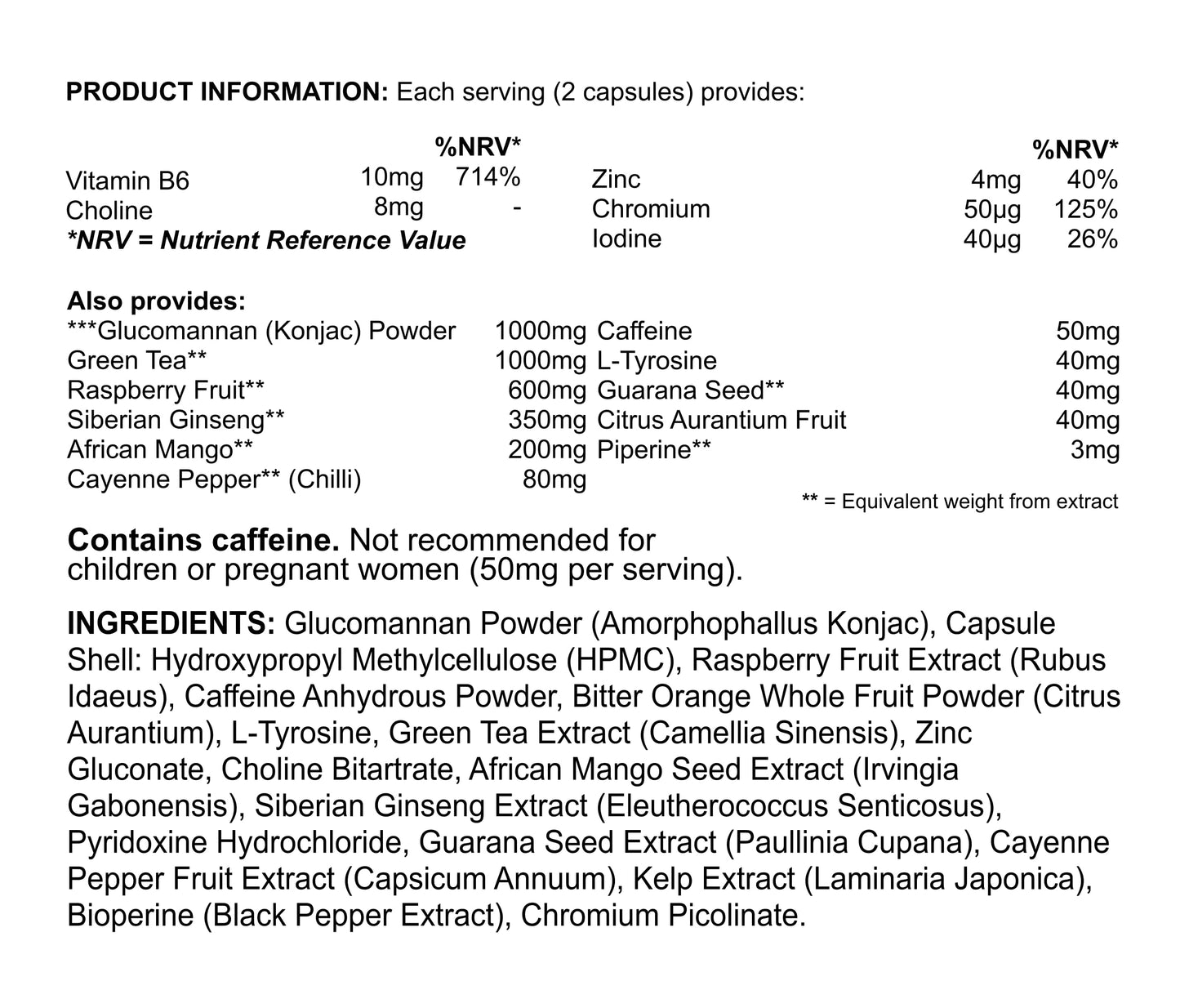Specialist Supplements THERMOthin in Shape 90 Capsules