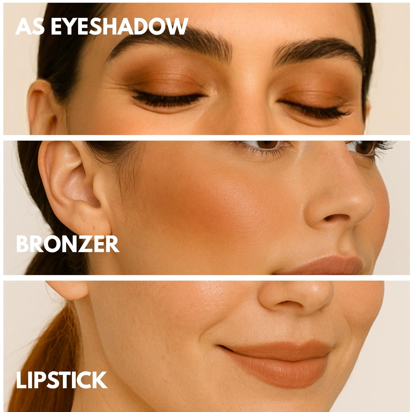 Milky Moon London Stellar Cheeks Cream Bronzer, Buildable, Lightweight, Long-Lasting Formula for Cheeks, Eyes & Lips, Infused with Coconut & Jojoba, Cappuccino