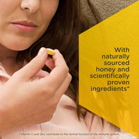 Zarbee’s Cooling Throat + Immune Support Lozenges, Calm and Cool Your Throat with Real Honey and Peppermint Oil Extract. Also Contains Vitamin C and Zinc, No Artificial Colours or Flavours, 36 Count