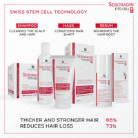 SEBORADIN Seboradin Hair Serum Leave In Emollient For Easy Combing Conditioning Strengthing Smoothing Moisturising Nourishing Plant Stem Cells Oil Complex Of Radish Magnolia Rosemary Extracts 75 ml Fito Cell