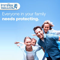 Immiflex Complete | Immune System Booster with 450 mg Beta Glucans | Vitamin D, Vitamin C, Vitamin E, Vitamin A, Zinc, Selenium and Folic Acid | 30 Veg. Capsules (1 Month Supply)
