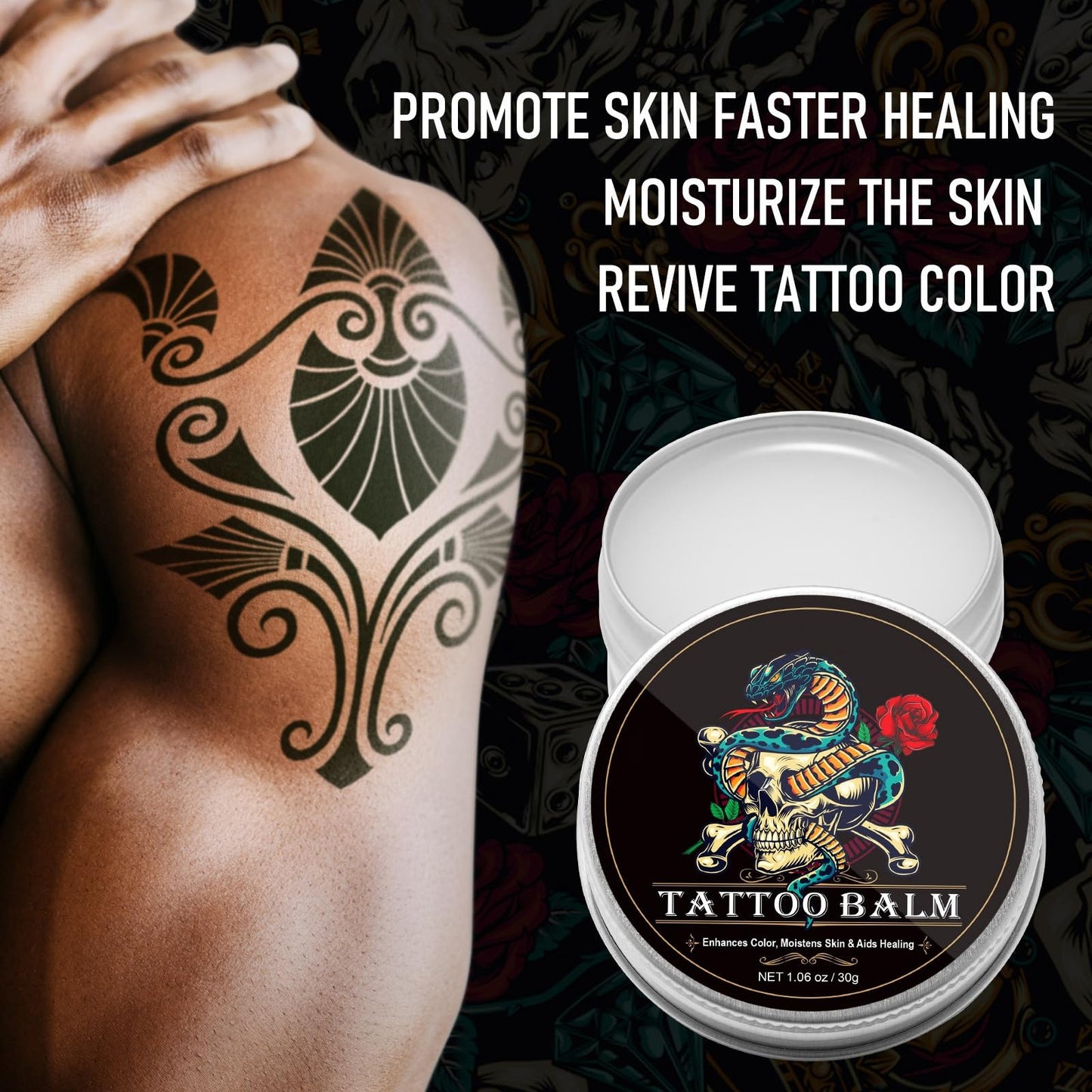 ISBEAUSOLS Tattoo Body Butter (2PCS)