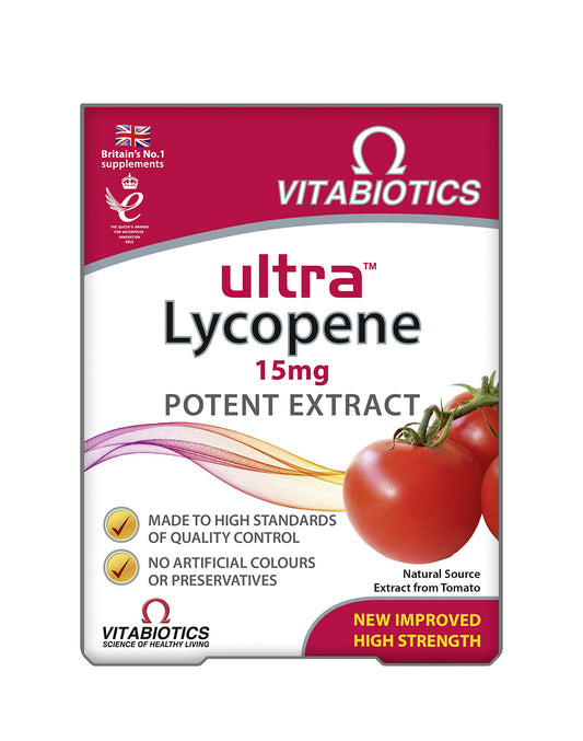 Vitabiotics Ultra Lycopene - 30 Tablets