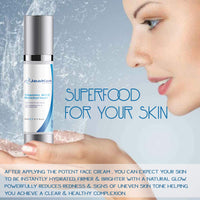 JeaKen FACE MOISTURISER with Vitamins ACE- Anti Aging Face Cream with Hyaluronic Acid and AHA Fruit Acid- Moisturiser Face Women and Men- Anti Wrinkle Face Cream Boosts Collagen Production- 50ml Vegan Bottle