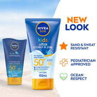 Nivea Sun Kids Swim and Play Sun Lotion, 150 ml