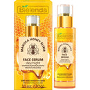 Bielenda Manuka Honey Nutri Elixir - Improves Skin Condition, Makes The Complexion Radiantly Glowing - Manuka Honey Nourishing And Moisturizing Face Serum Day/Night For Dry And Sensitive Skin - 30 g