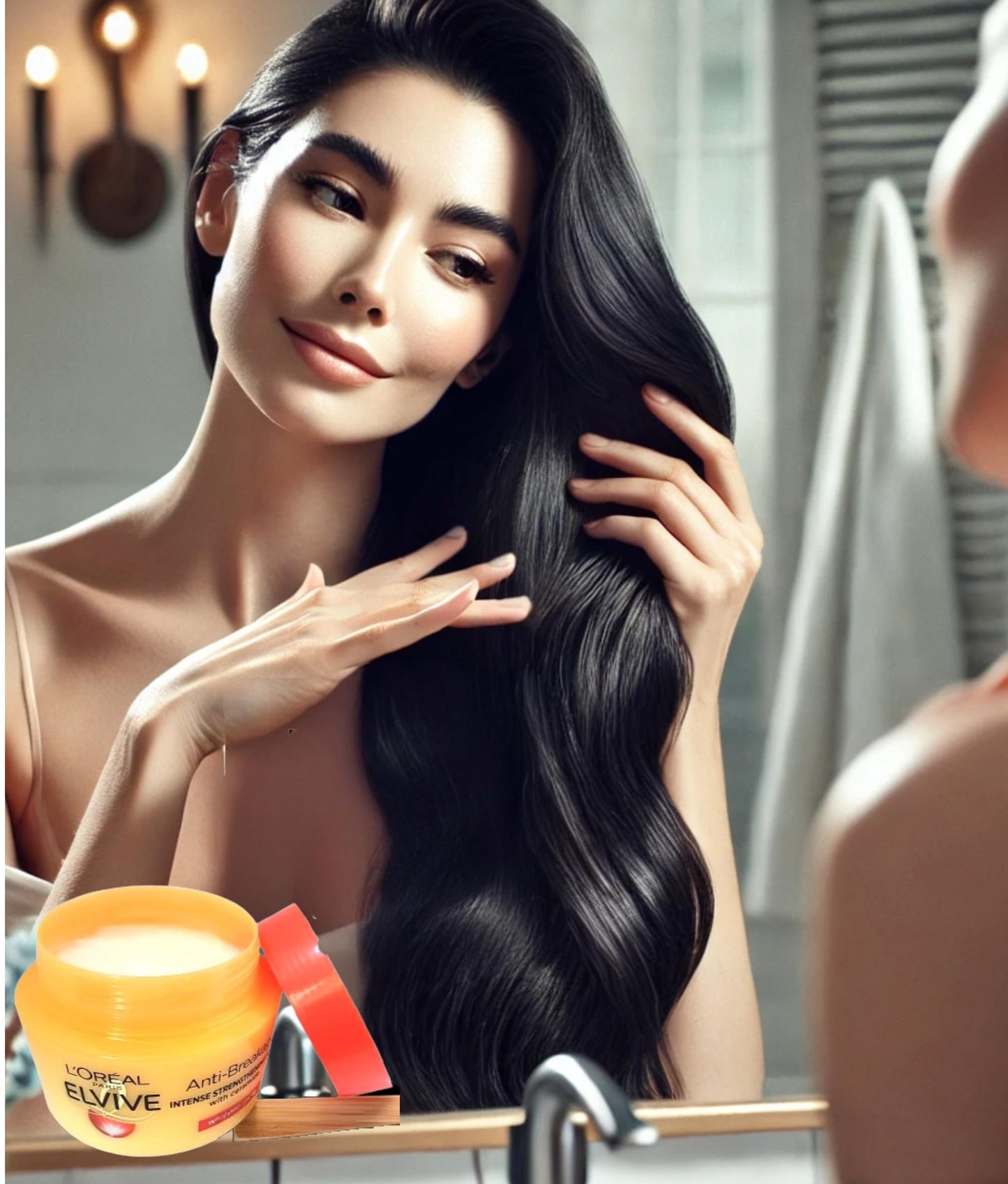 L'OREAL Paris ELVIVE Anti-Breakage Intense Strengthening Hair Mask 300ml