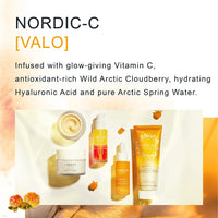 Lumene Nordic C Valo Brightening Day Fluid Mineral 50 ml, Lightweight Moisturizer SPF 30, Infused with Antioxidant Rich Wild Arctic Cloudberry and Vitamin C