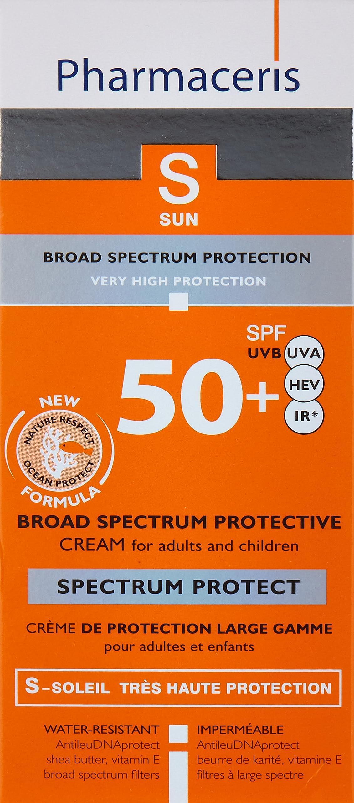 Pharmaceris S Spectrum Protect Broad Spectrum Sun Protection Cream SPF50+ 50ml